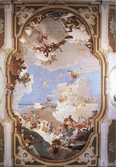 Giovanni Battista Tiepolo The Apotheosis of the Pisani Family